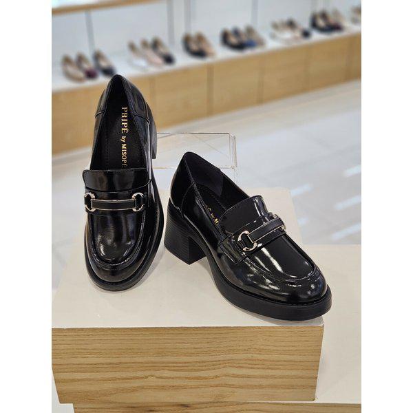 [] by 女性用装飾ローファー（7cm）112439001BK [P003693706]