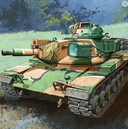 [1/35スケール] M60A2米軍「パットン」, アカデミープラモデル #T13296