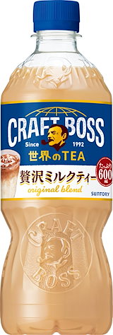 サントリー クラフトボス ミルクティー 紅茶 600ml×24本