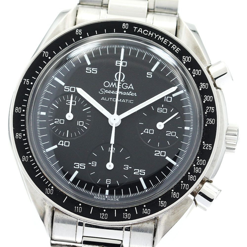 オメガ OMEGA 3510.50 スピードマスター クロノグラフ 自動巻き メンズ 良品 保証書付き_884570【中古】