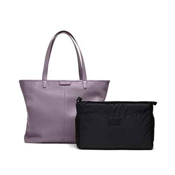 Leatherology Lavender Zippered Downtown Diaper Bag 並行輸入品