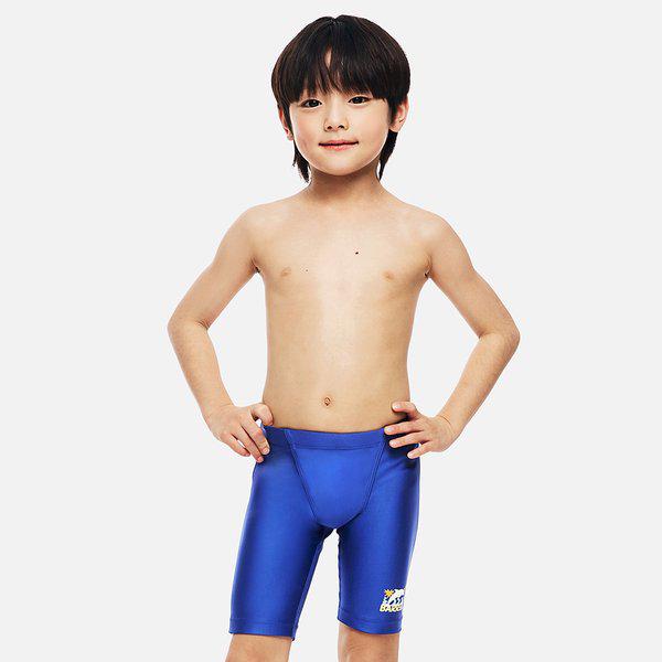[] 女児用 ウェーブドルフィン 4分丈 ジャマー水着 ロイヤルブルー (B6SKSMS301RBL)