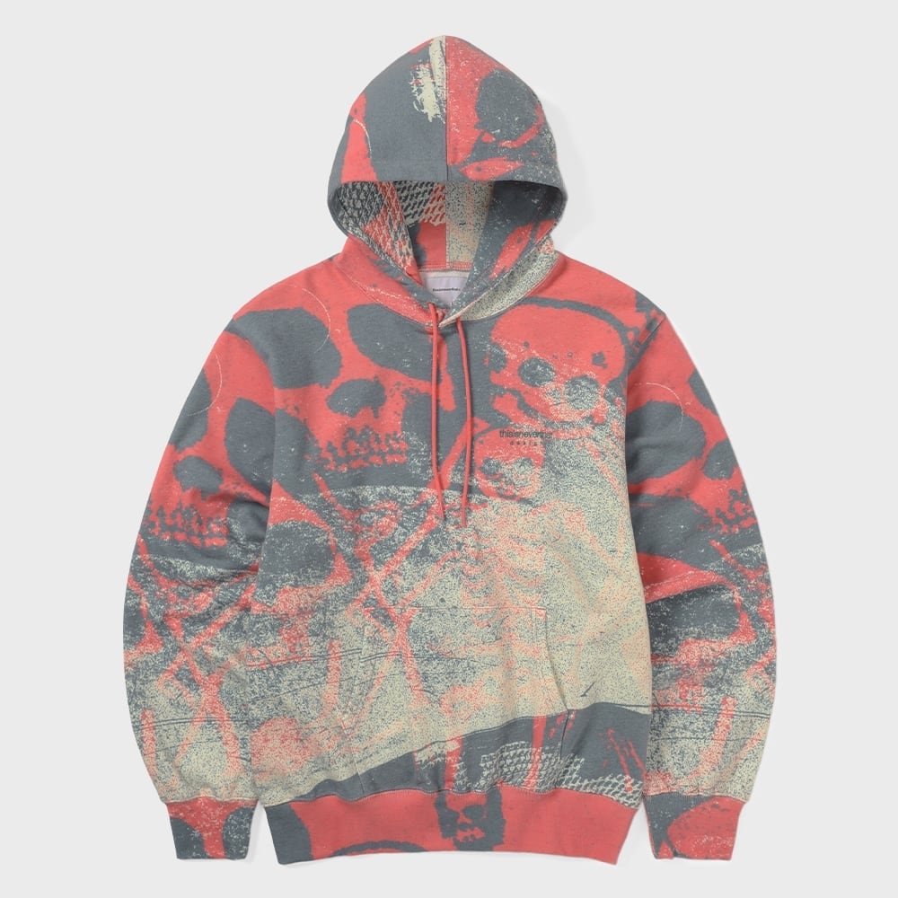 ディス・イズ・ネヴァー・ザット・スケルトン・フーディー・レッド 8,720円