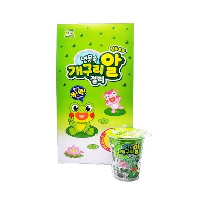 Qoo10 カエルの卵ゼリー 8個入り 韓国 新 食品