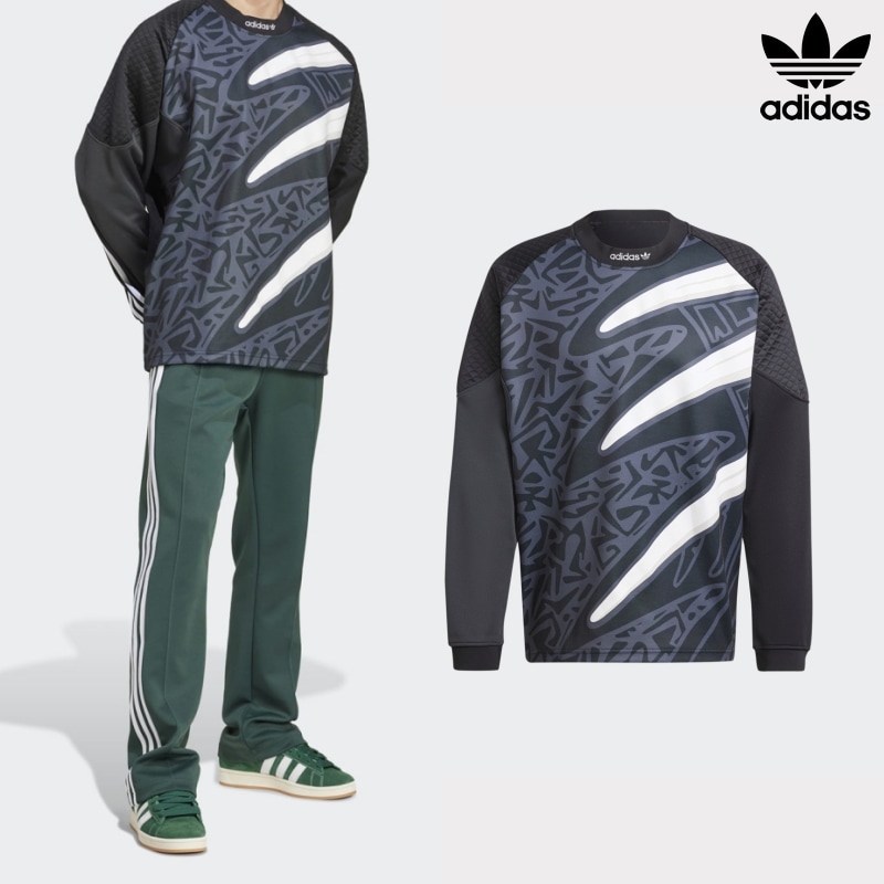 [ADIDAS] アディダス プレミアムジャージー / JERSEY BLACK