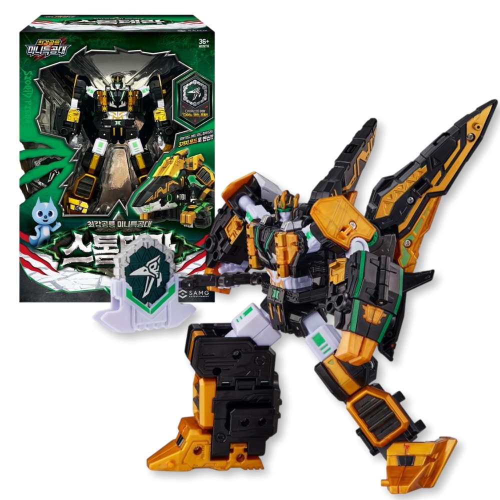 【公式】ミニフォース DINOID WARRIOR ストームテラ MINI FORCE STORM PTERA 変身ロボット