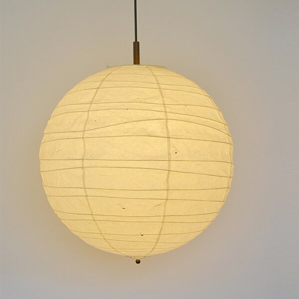 ペンダントライト 直径60x高さ57cm wave 美濃粕紙 2灯