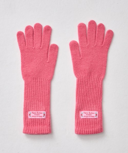 BONIDEE_Pinger Hole Gloves (Coral Pink)
