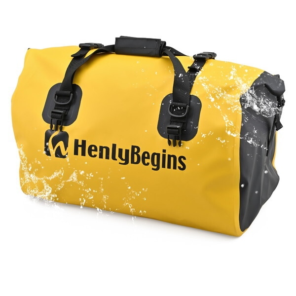 D48384Henly Begins シートバッグ 防水 60L DH-767 イエロー