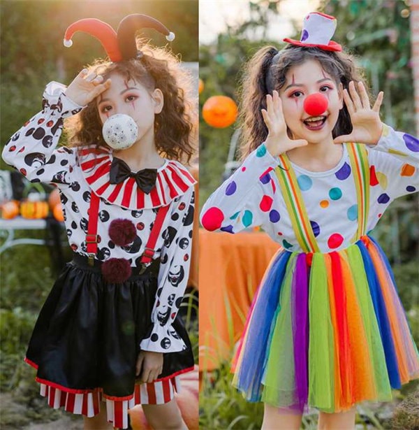 Qoo10] ピエロ ハロウィン衣装 子ども コスプレ