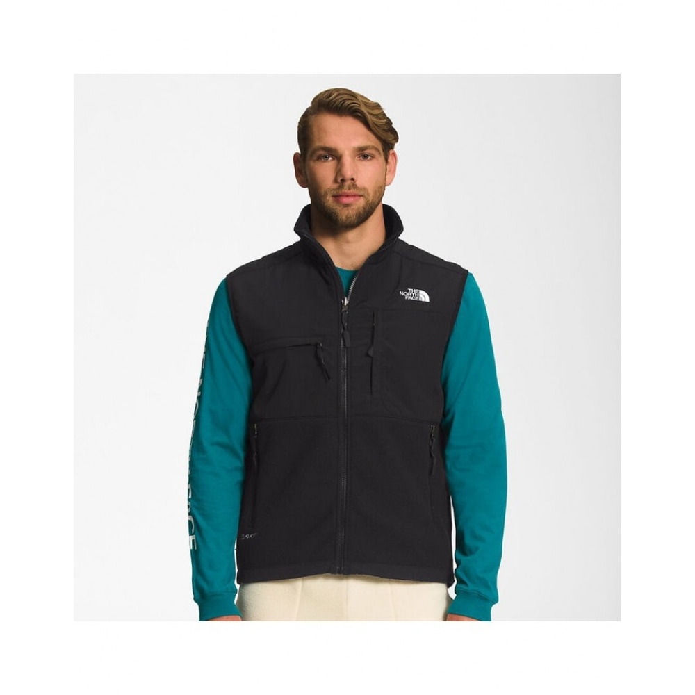 ノースフェイスデナリフリースベストブラック