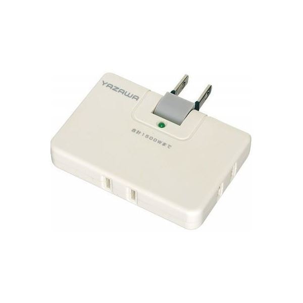 5個セット YAZAWA 強力雷ガード付コーナータップ Y02CHK300WHX5