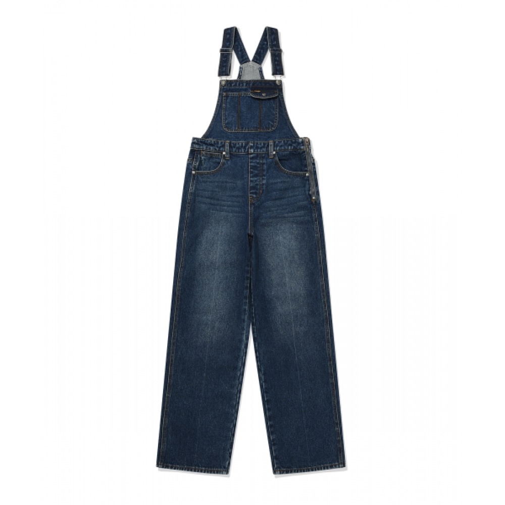 カバーナットウーマン [カバーナット X ラングラー] ウーマンリウィーカーオーバーオールインディゴミディアム
