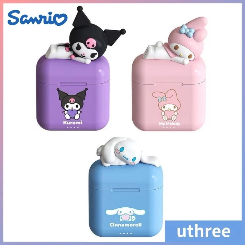 ワイヤレスイヤホン　Bluetooth 5.3　クロミ シナモロール マイメロディ