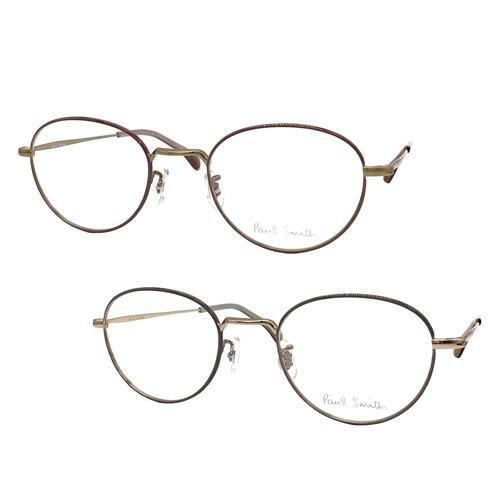 メガネ PSE-1010 col.AGDBR / WGWG 47mm 日本製 Titanium