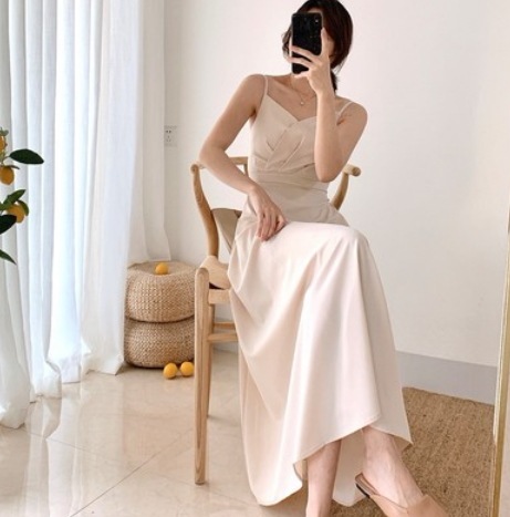 ノースリーブロングワンピース ワンピース ロング丈 袖なし ノースリーブ フレア Aライン 綿 爽やか 大人スタイル かわいい 大人可愛い きれいめ シンプル カジュアル 大人 上品 おしゃれ