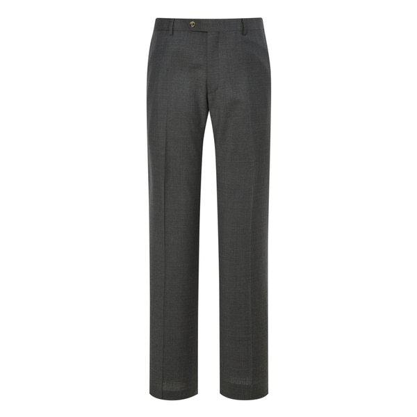 [25SS] グレーメランジ ウール混紡パンツ DMPA5BN08G2