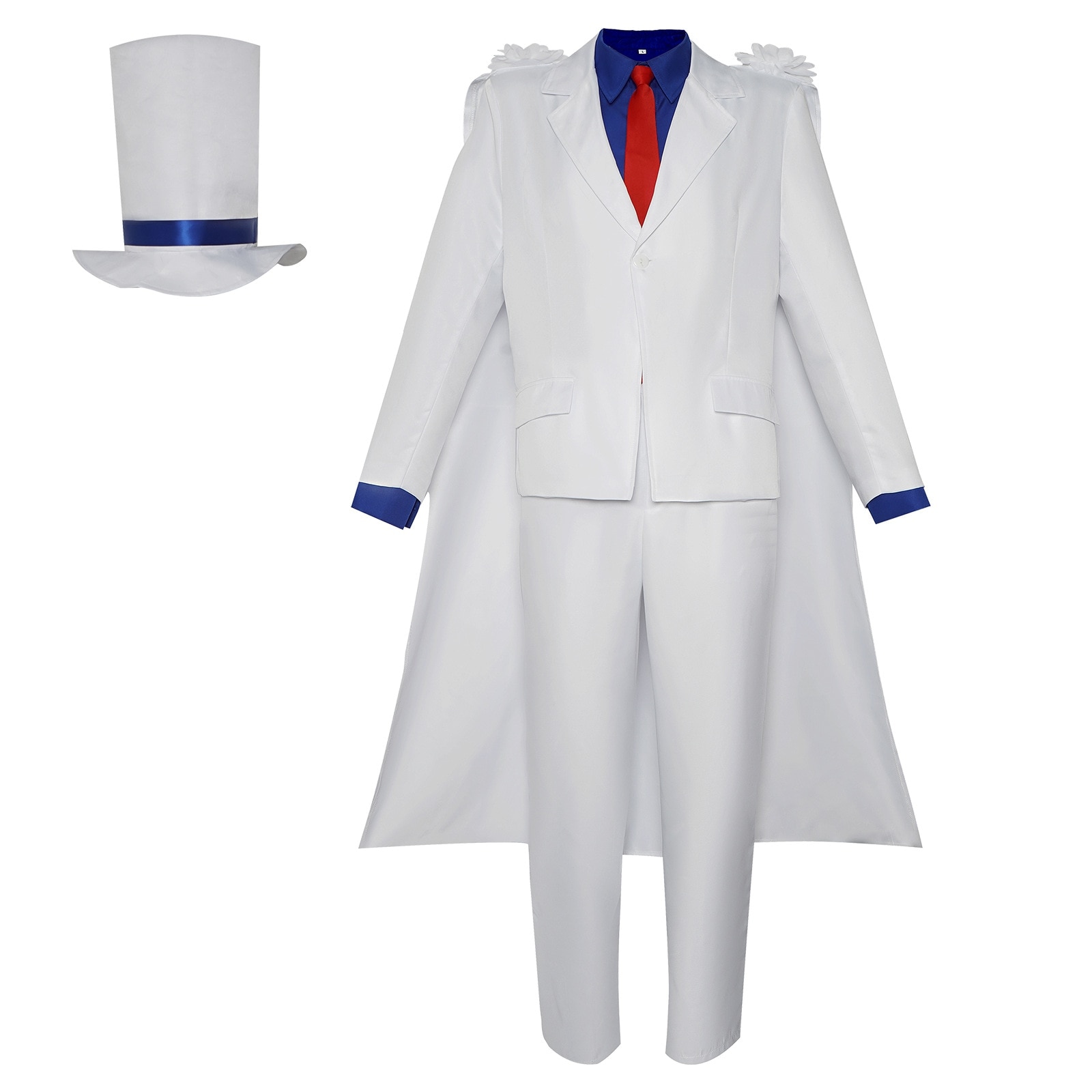 【迅速な出荷】怪盗キッド服ハロウィン映画名探侦コナン怪盗キッドコスプレ衣装
