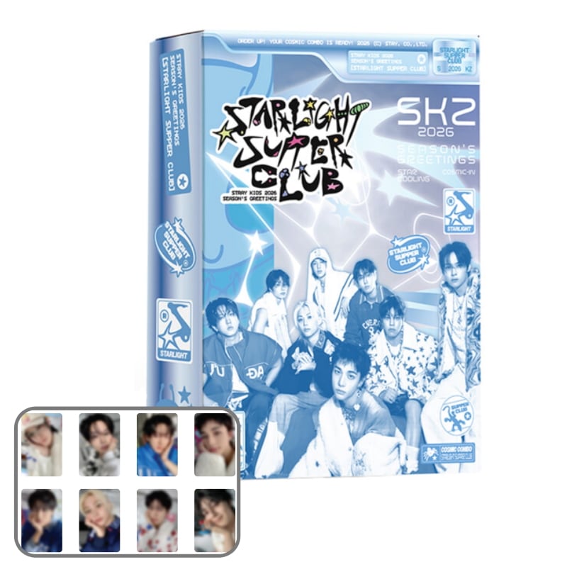 StrayKids SEASONS GREETINGS 2026 / Photo card 8pcs