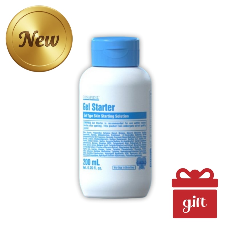 【低刺激化粧水】 CONAPIDIL Gel Starter 200mL バリアケア × 深層保湿 × 敏感肌対応 コナピディル ジェルスターター