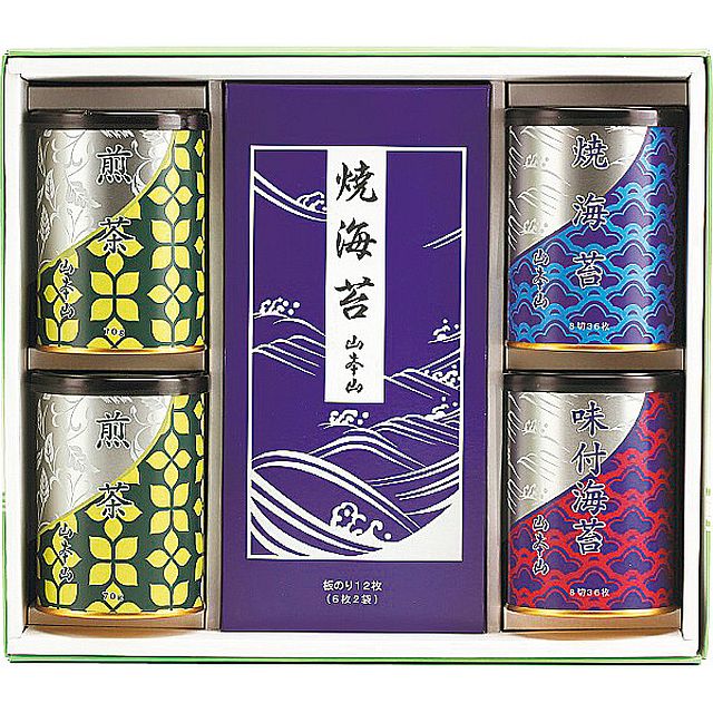 山本山 海苔/銘茶詰合せ G-D