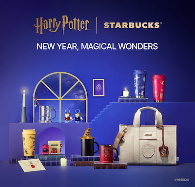Qoo10] スターバックス 2025/Harry potter MD