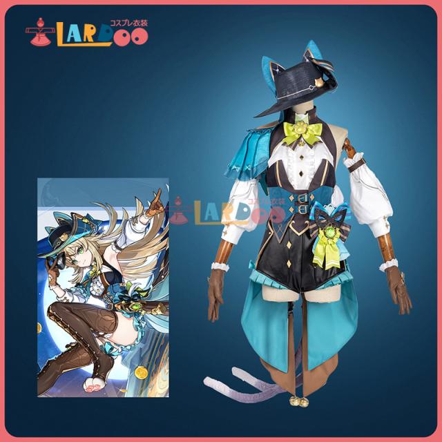 新タイプ追加 激安販売 原神 Genshin 稲妻 綺良々-「麗しき怪傑」コスプレ衣装 コスチューム [G5424]
