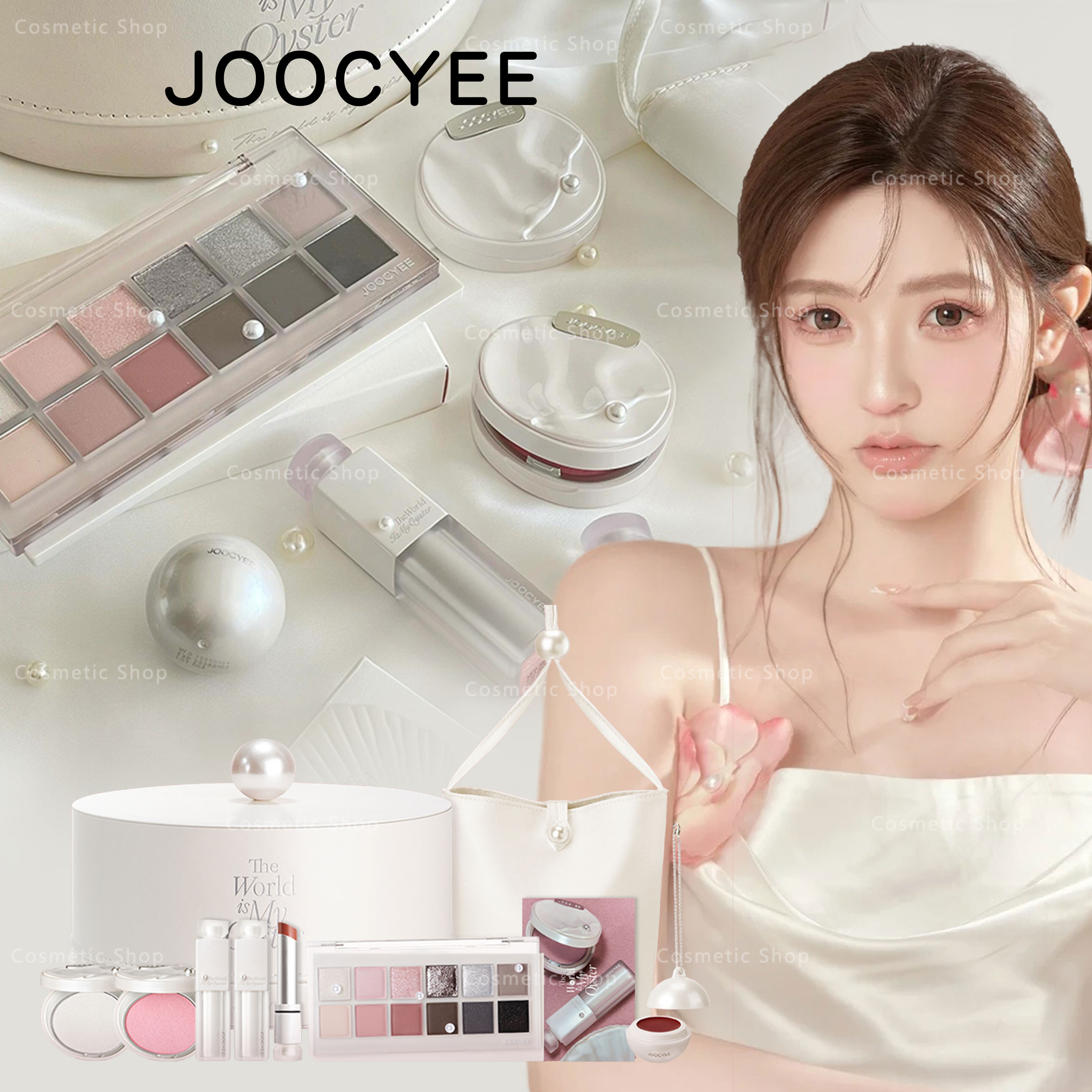 【バレンタイン 限定商品】SNSで話題沸騰 真珠のセット コスメセット ボックス 福袋 新年プレゼント アイシャドウ アイシャドウパレット チーク リップ ハイライト 女性用の完全なメイクアップセット