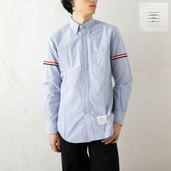シャツ メンズ MWL150E F0313 480 4 BAR OXFORD STRIPE CLASSIC SHIRT