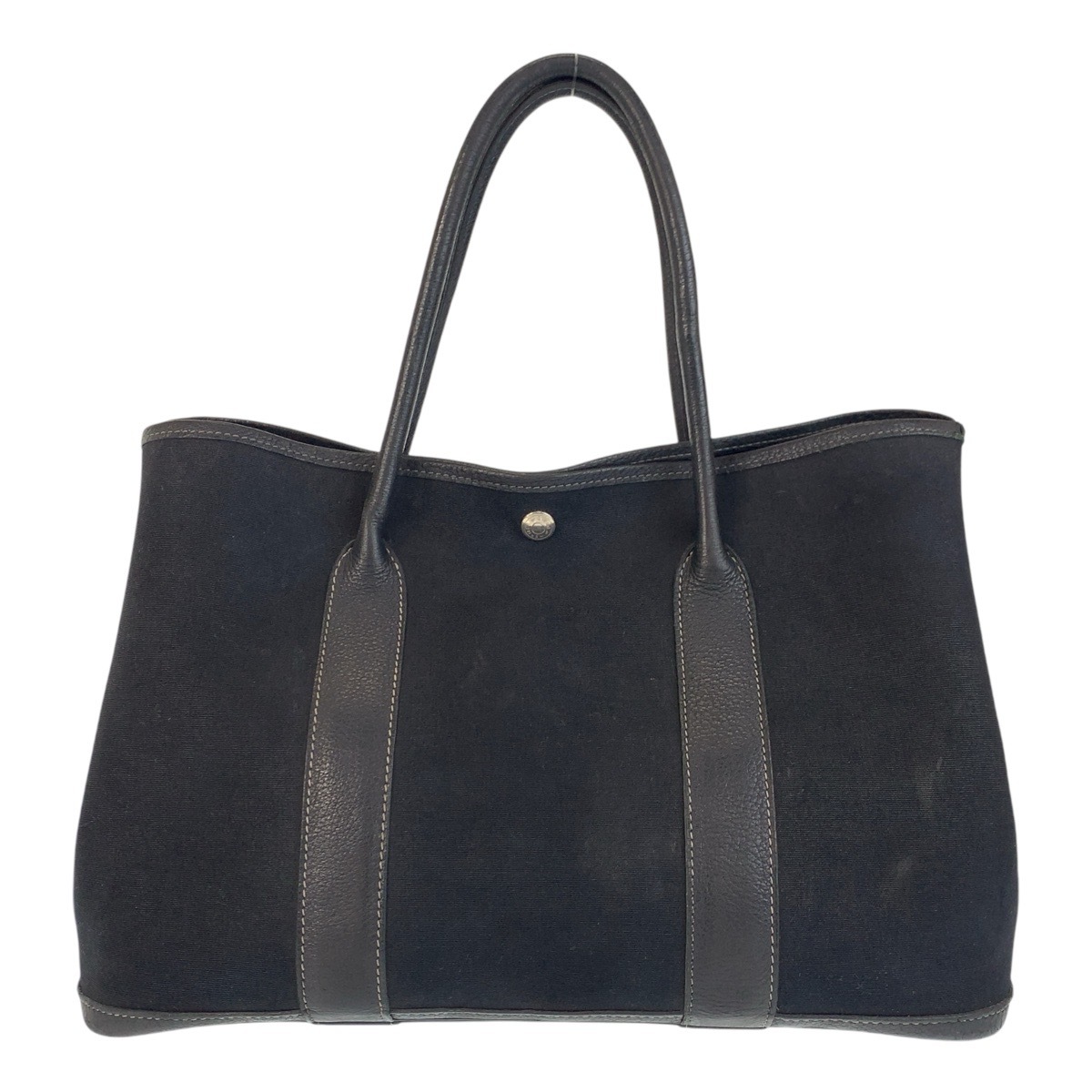 ガーデンパーティPM ブラック 黒 シルバー金具 キャンバス/レザー トートバッグ ショルダーバッグ レディース 500648 43,355円