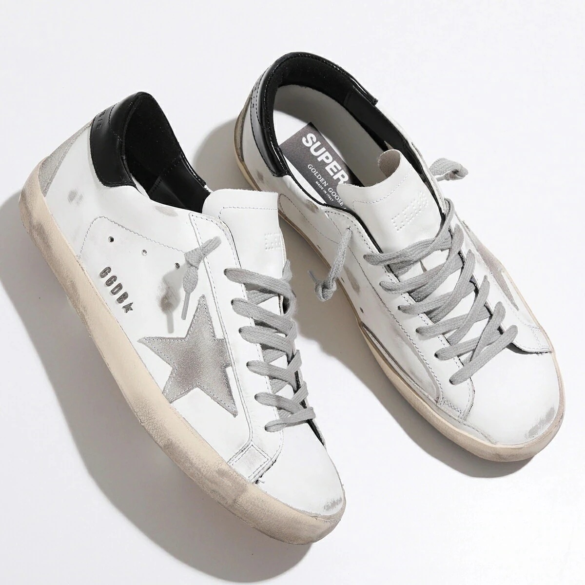 GOLDEN GOOSE ゴールデングース スニーカー SUPER-STAR スーパースター GWF00102 F000318 レディース ローカット レザー スウェード ヴィンテージ加工 【ts】