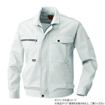 桑和 1993 長袖ブルゾン Lサイズ シルバーグレー（22）