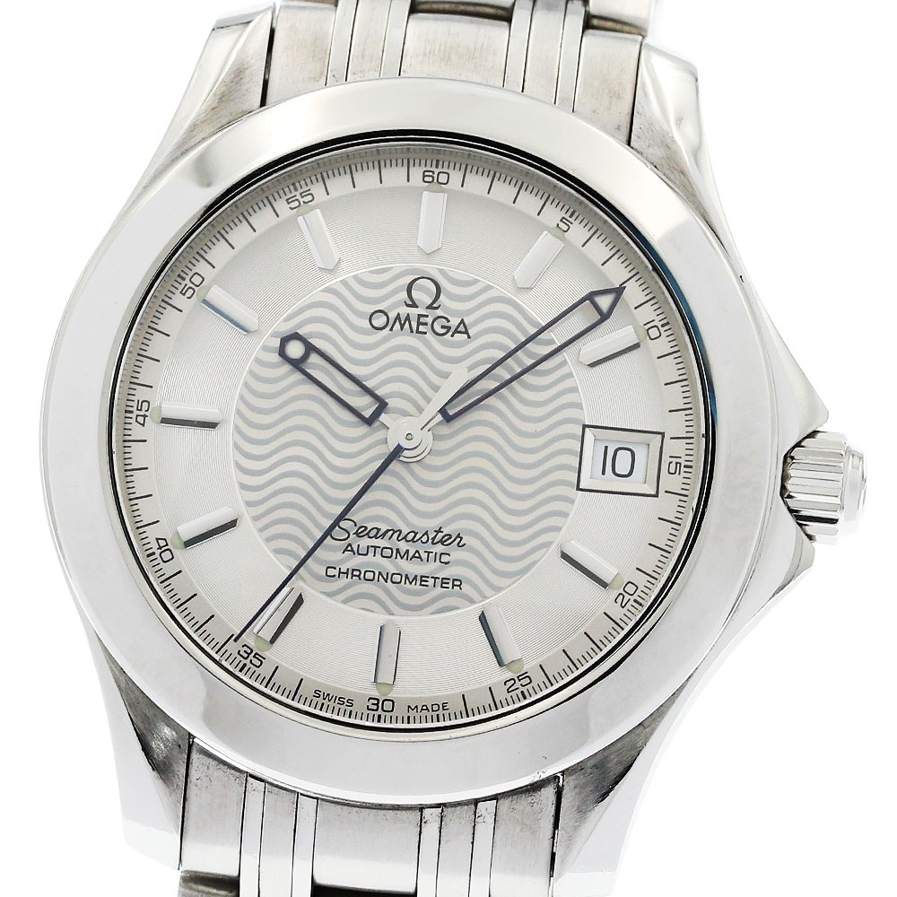 オメガ OMEGA 2501.31 シーマスター 120m デイト クロノメーター 自動巻き メンズ _939229【中古】