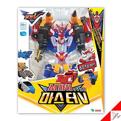 TOBOT V/2020/Mini MASTER V/ミニ/マスター V/スーパー/パワー/インテグレーション/トランスフォーマー/ロボット/6台玩具/コリアン/アニメ/コリア