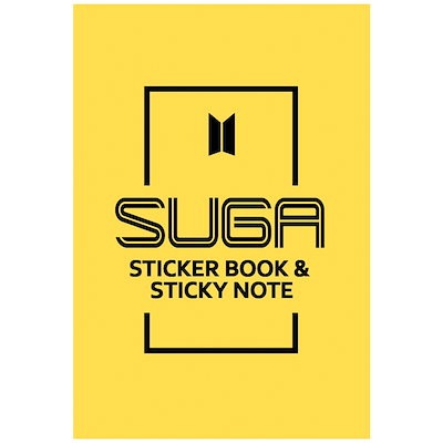 防弾少年団 (BTS) シュガ (Suga) ステッカー & 粘着メモ...のサムネイル
