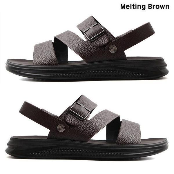 メンズ夏靴レザーサンダルメンズサンダルAX22