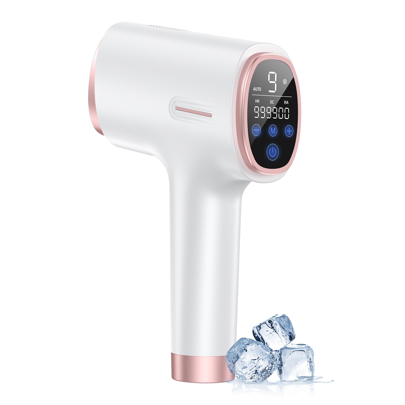YUDOFICAL 脱毛器 冷感脱毛 【サロン級IPL光脱毛器】 VIO対応 メンズ レディース 冷感脱毛器 冷却クール機能 99万回照射 9段階調節 高出力 自動/手動照射モード だつもうき 家庭用