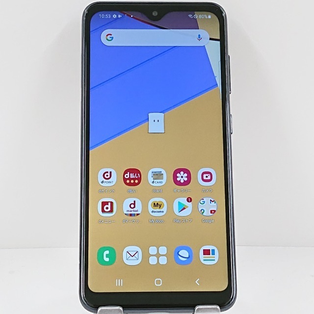 Galaxy A21 SC-42A ドコモ ブラック 送料無料 本体 c13026 【中古】