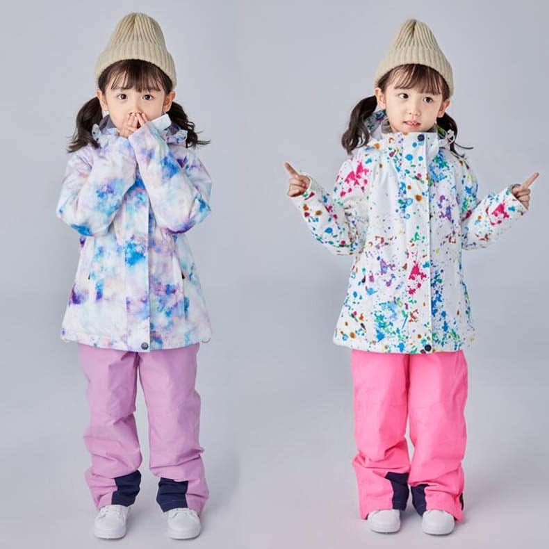 子スノーウェアスノーウエアスキーウエア男の子スキーウェア女の子キッズスキーウェア子どもスキーウェア上下セットジャケットパンツ雪遊び防水ボードウェアスノボウェアキッ