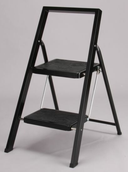 鉄製ステップ2段ブラック ISK-605BK ハインズワーク