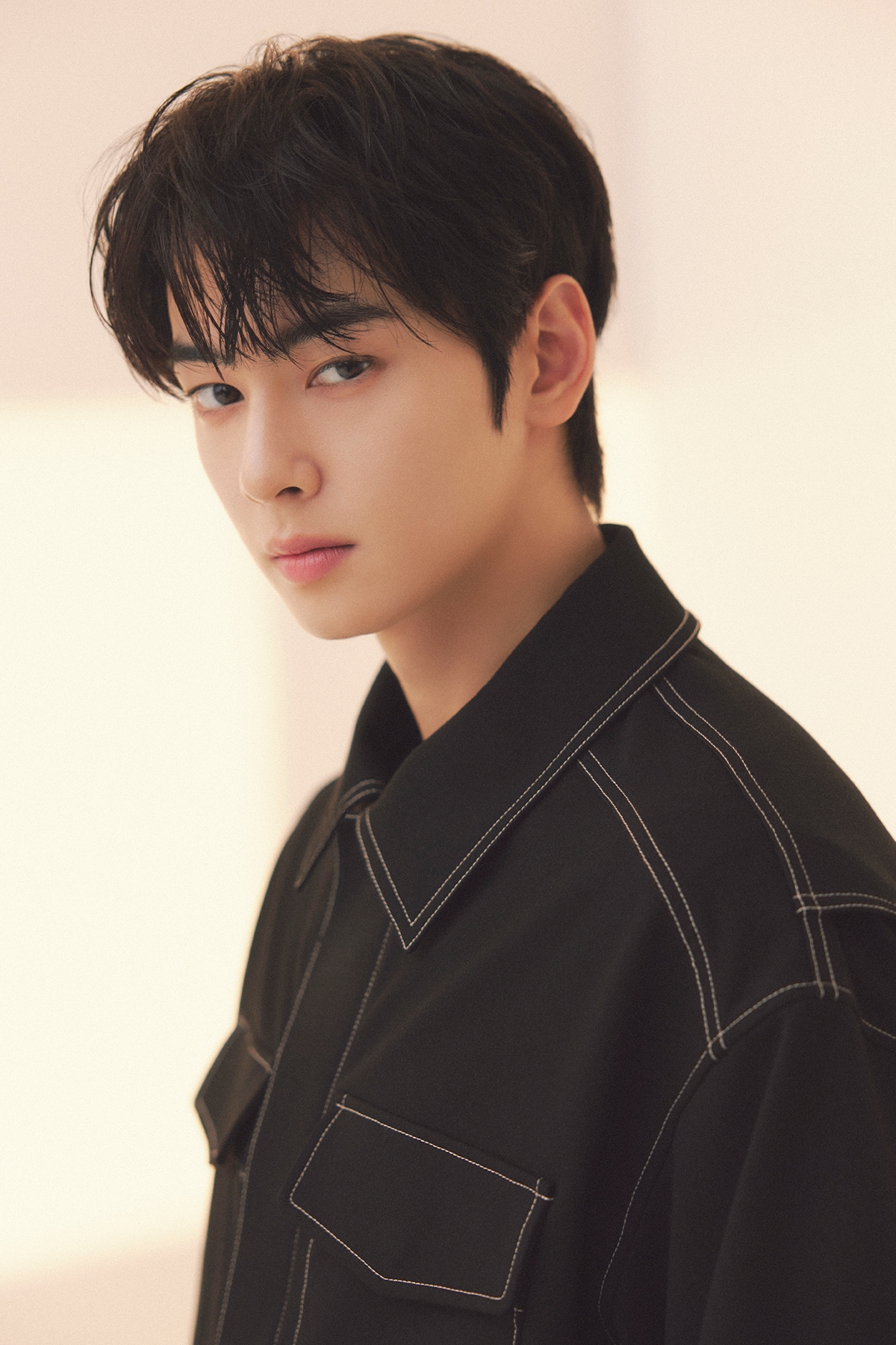 [チャ·ウヌPICK]ステッチ セットアップ ジャケット [25FW] LLF32650/size95