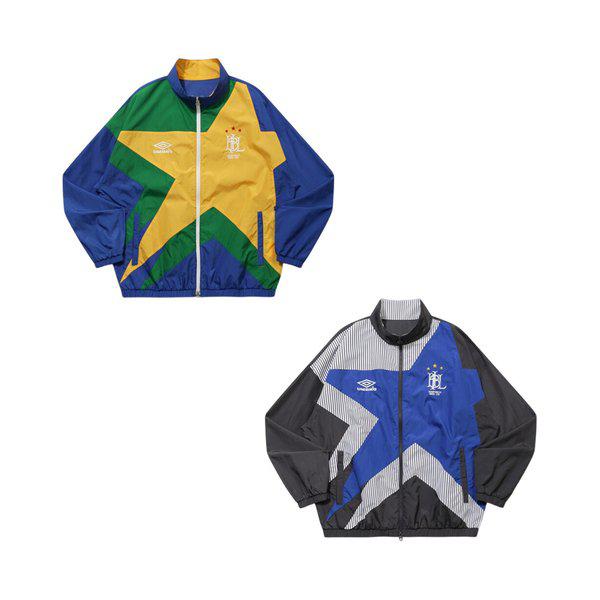 [国内店舗版] HBLスターチャンプ 星 スタンネック ウィンドブレーカー ジャケット 択1-2color