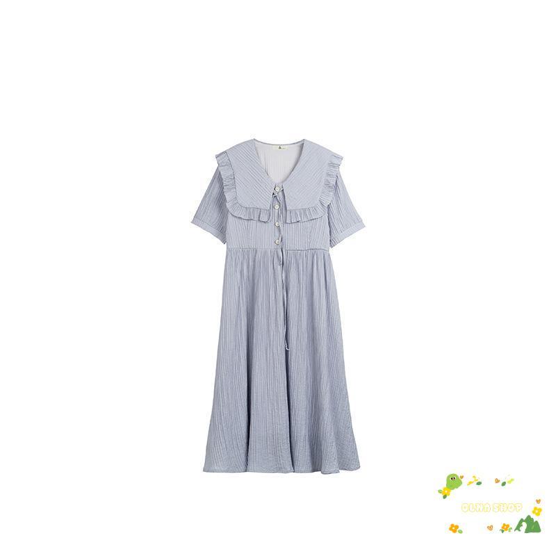 大きいサイズ ワンピース レディース 40代 きれいめ 夏 マキシワンピース 半袖 ドット柄 Vネック 大きいサイズ パーティードレス