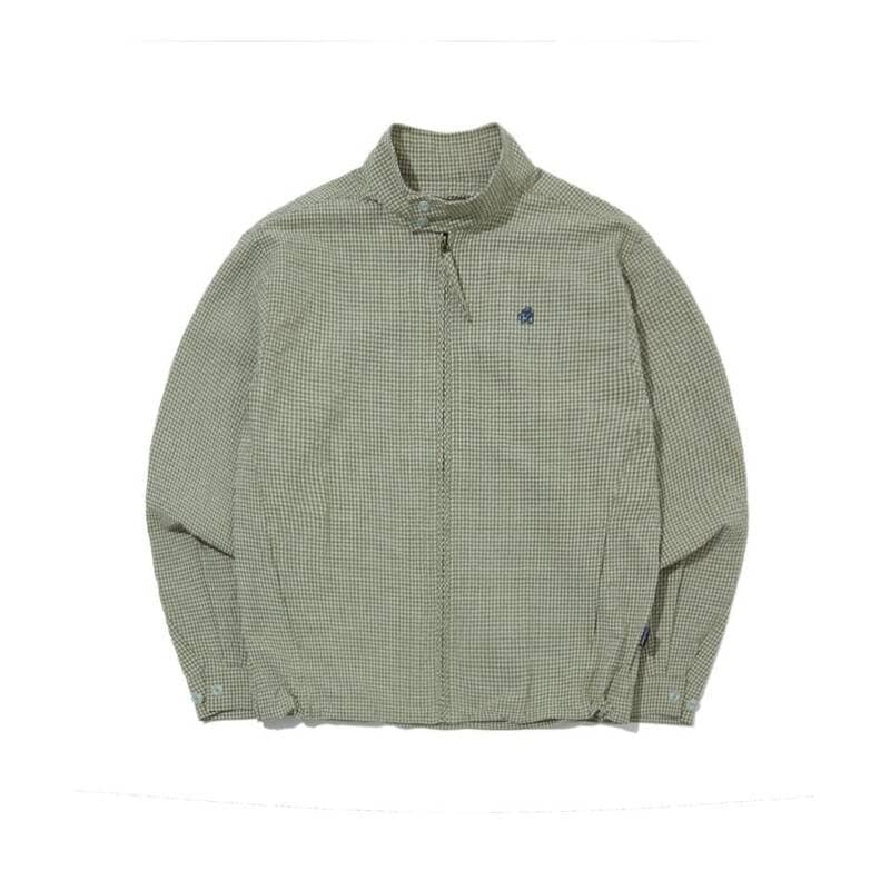 ペンフィールド PENFIELD シーサーカー ハリントン ジップアップシャツ オリーブ FS1WJ14U 479838