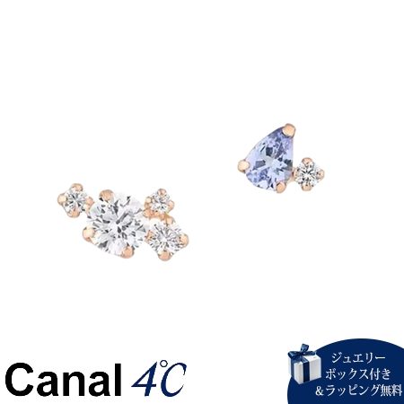 4cc520529 カナルヨンドシー Canal 4℃ カナル4℃ ピアス 12月誕生石 K10ピンクゴールド 限定 タンザナイト レディース ブランド 正規品 新品 ギフト プレゼント 人気 おすす
