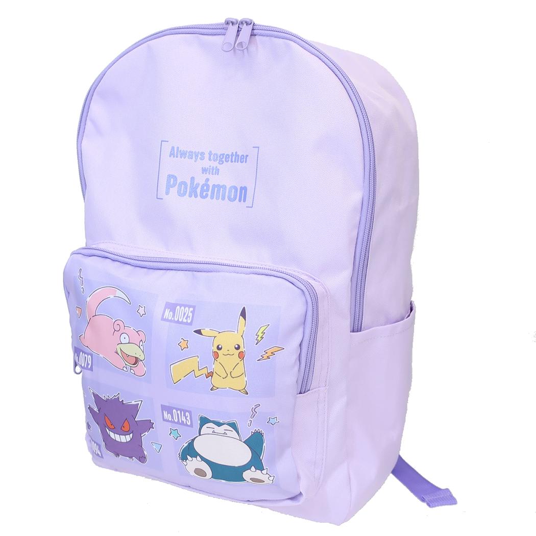 ポケットモンスター デイパック 18Lリュック パープル ポケモン キャラクター グッズ