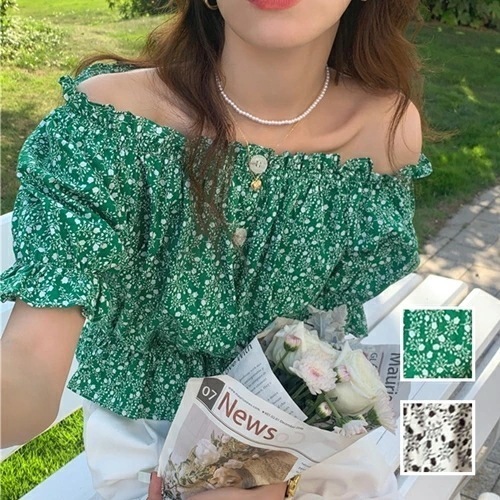 ブラウス シャツ 韓国 ファッション レディース 春 夏 カジュアル コーデ シンプル 定番 セレカジ 20代 30代 40代 2025 オフショル 2way ペプラム クロップド ギャザー