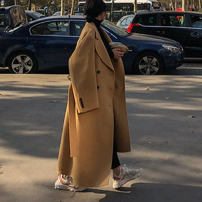 アダムエロペ サステナブル ビッグラペルコート 完売品 【公式通販】