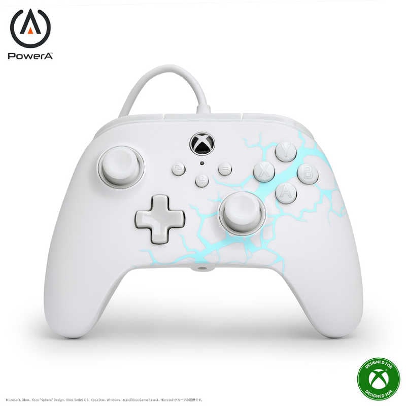 POWERA　アドバンテージ有線コントローラー for Xbox Series X/S アークティックアイス　XBGP0519JP-01