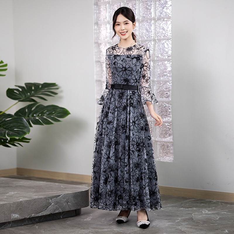 レディース ワンピース 綺麗 ドレス パーティー フォーマル 同窓会 披露宴 卒業式 結婚式 演奏会 ウェディング 二次会 成人式 ロングワンピース